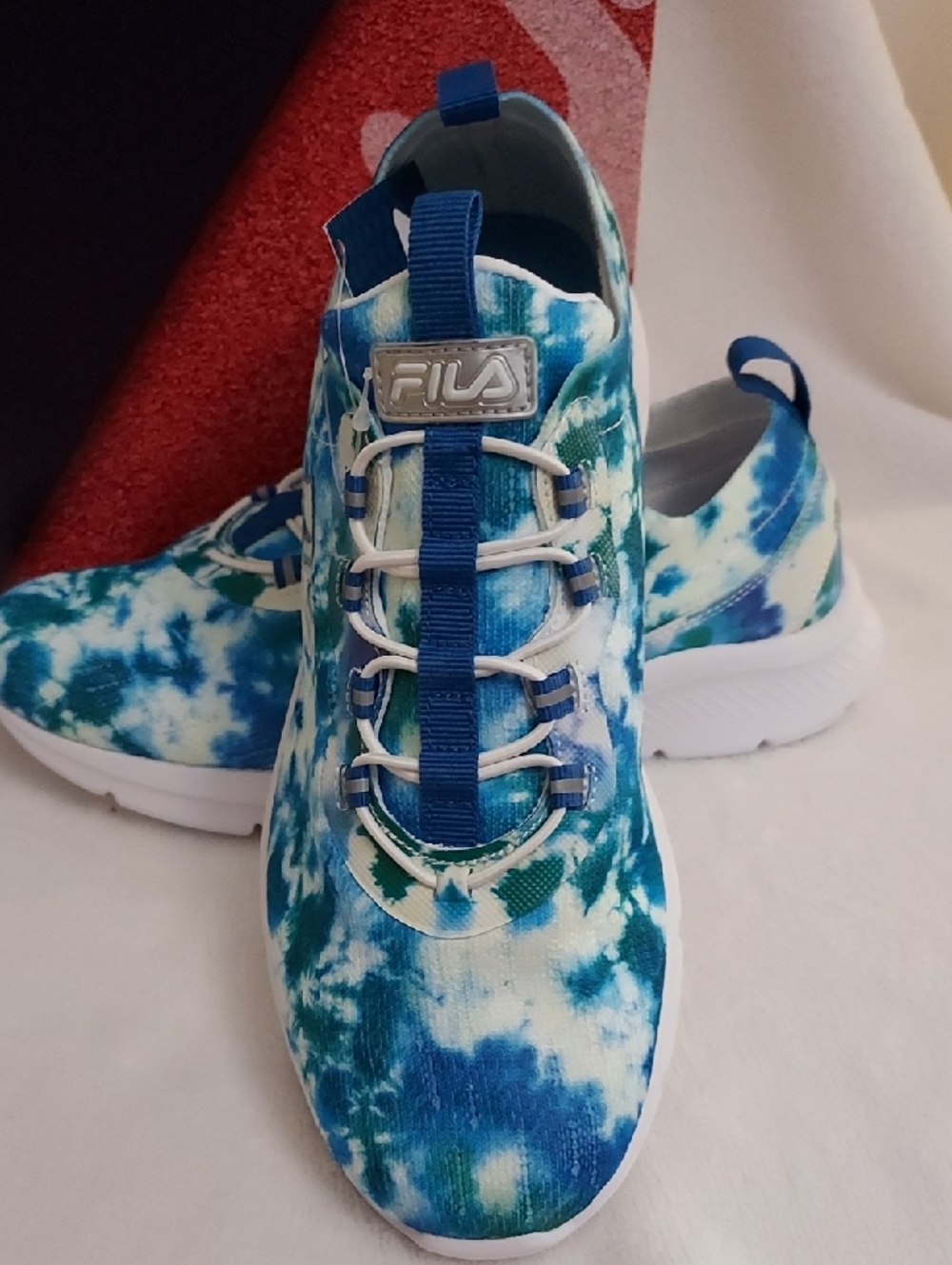 Fila Womens Memory Skyway 2.0 Tie Dye Sneakers - Picture 9 of 16